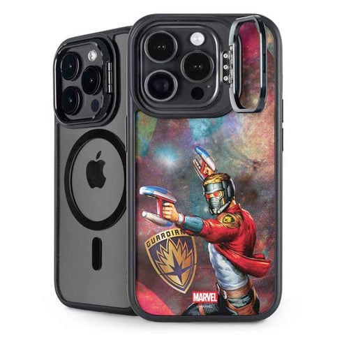 Marvel Star-Lord Cosmic Commander iPhone 15 Pro Max Kickstand Case